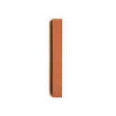 Natural Handmade Terracotta (1" x 8") Traditional Red