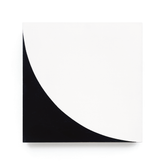 Canoe (8" x 8") Warm White/Black