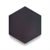 Field: Hexagon (8" x 9") Black