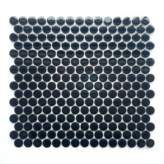 Penny Rounds (12" x 12") Black Orchid