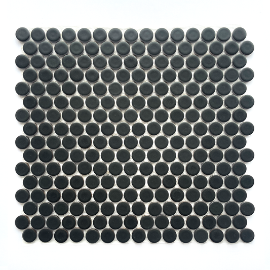 Penny Rounds (12" x 12") Black Orchid Matte