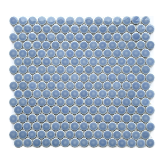 Penny Rounds (12" x 12") Periwinkle