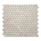 Penny Rounds (12" x 12") Petunia